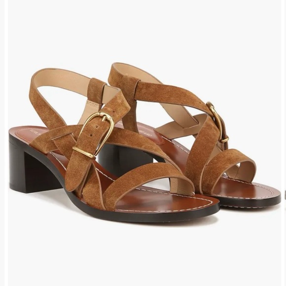 Veronica Beard Etta Suede Sandal *Brand New* - Picture 1 of 8